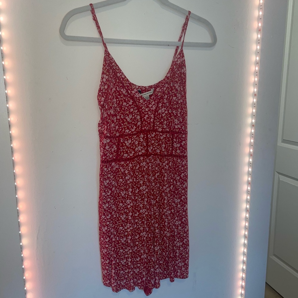 Floral flowy mini dress/romper